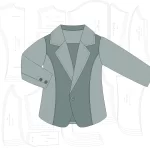 Molde Blazer Forrado Para Bebê