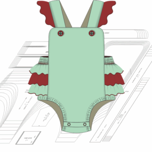 Molde Banho De Sol Feminino Infantil