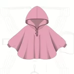 Molde Roupa De Poncho Infantil