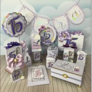 Arquivo Digital 15 Anos Studio, Png e Pdf