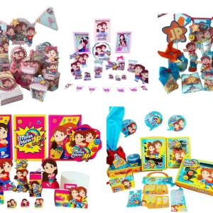 Conjunto de 5 kits Maria Clara e JP para corte e decoração.