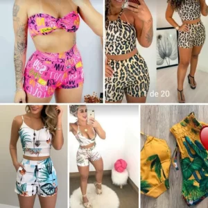 Moldes Conjunto Feminino Moda Verão Tops