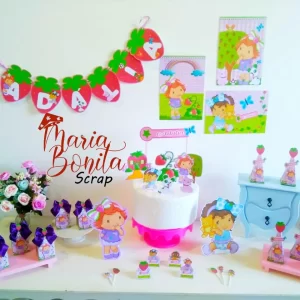 Arquivo de Corte Moranguinho Studio e Pdf