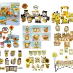 9 Kit Digital Arquivo de Corte Girassol