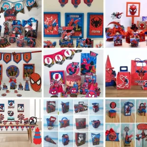 Mega coleção com nove arquivos de corte do Homem-Aranha.