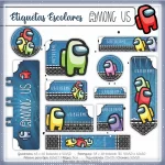 Arquivo Etiqueta Escolar Among Us