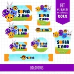 Arquivo Etiqueta Escolar Bolofofos