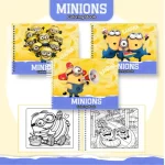 Arquivo Livro de Colorir Pintar Minions