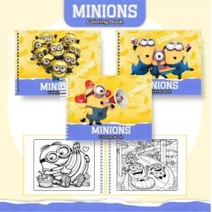 Arquivo Livro de Colorir Pintar Minions