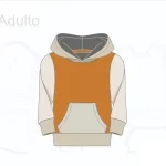 Molde Blusa Moletom Adulto Com Capuz