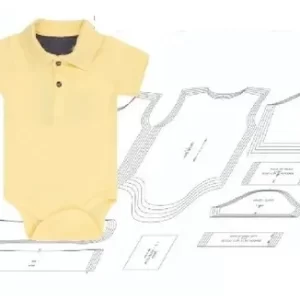 Molde Body Com Gola Polo