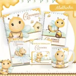 Caderneta Abelhinha Para Imprimir Pdf