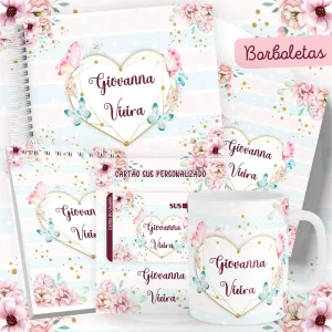 Caderneta Borboleta Para Imprimir pdf