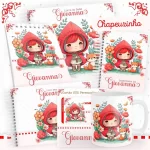 Caderneta Caderno Chapeuzinho Vermelho