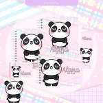 Caderneta Caderno Pandinha Para Imprimir