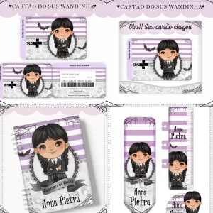 Caderneta Caderno da Wandinha Pdf