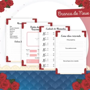 Caderneta Capa Branca de Neve Pdf