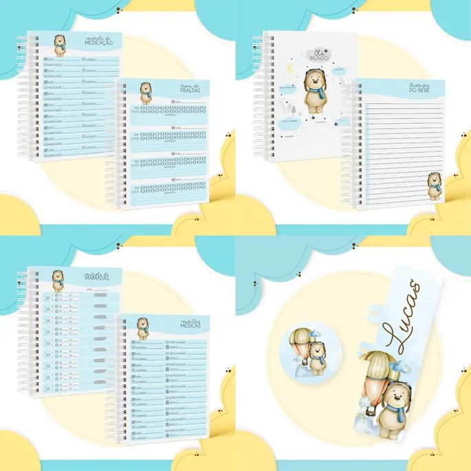 Caderneta Ursinho Baloeiro