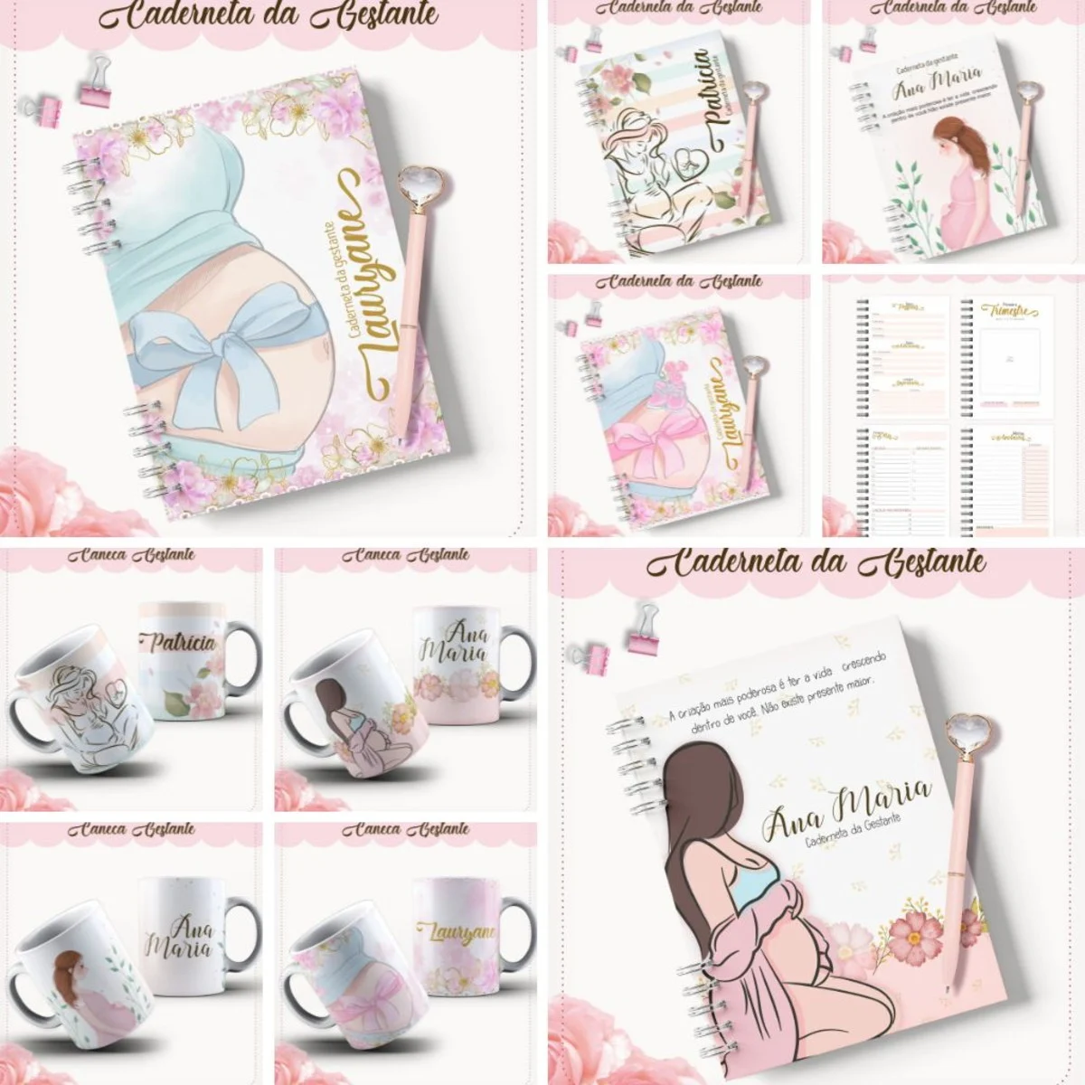 Caderneta da Gestante Para Imprimir