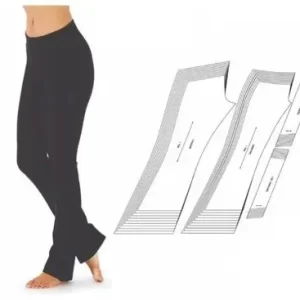 Molde Calça Bailarina Adulto