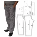 Modelagem Calça Industrial Masculina