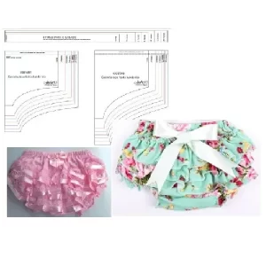 Molde Calcinha Bunda Rica Tapa Fralda