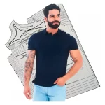 Molde Camisa Polo Masculina