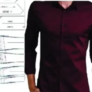 Molde Camisa Social Esporte Fino Masculina