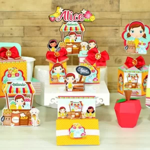 Mesversario Tema Quitandinha Studio e Pdf