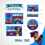Etiquetas Escolares Brawl Stars Para Imprimir