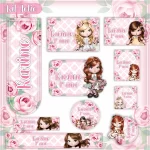 Volta as Aulas Etiqueta Escolar Jolie