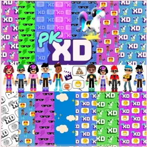 Kit Digital Scrapbook Cliparts PK XD Png