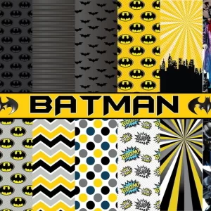Kit Digital Scrapbook e Cliparts Batman