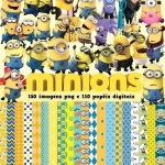 Kit Digital Scrapbook e Cliparts Minions