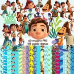 Kit Scrapbook e Cliparts Luca Disney