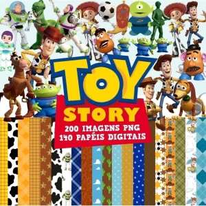 Kit Scrapbook e Cliparts Toy Story