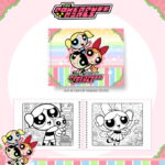 Livro Colorir Meninas Super Poderosas