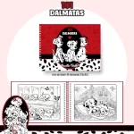 Livro de Colorir 101 Dálmatas Para Imprimir