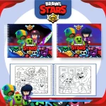 Livro de Colorir Brawl Stars Para Imprimir