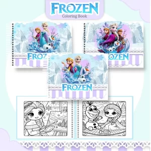 Livro de Colorir Frozen Para Imprimir