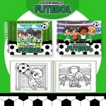 Livro de Colorir Futebol Para Imprimir