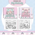 Livro de Colorir My Melody Para Imprimir