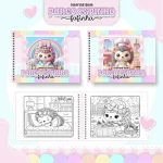 Livro de Colorir Porco Espinho Para Imprimir