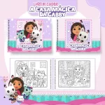 Livro de Colorir a Casa Magica da Gabby