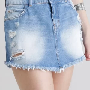 Molde Saia Jeans Feminino Para Imprimir