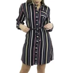 Molde Vestido Chemise Manga Longa