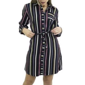 Molde Vestido Chemise Manga Longa