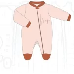 Molde Macacão Bebê Gola Padre Pezinho