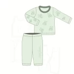 Molde Pijama Bebê De Inverno