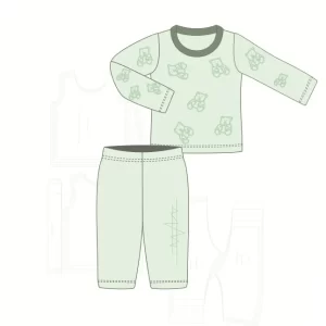 Molde Pijama Bebê De Inverno